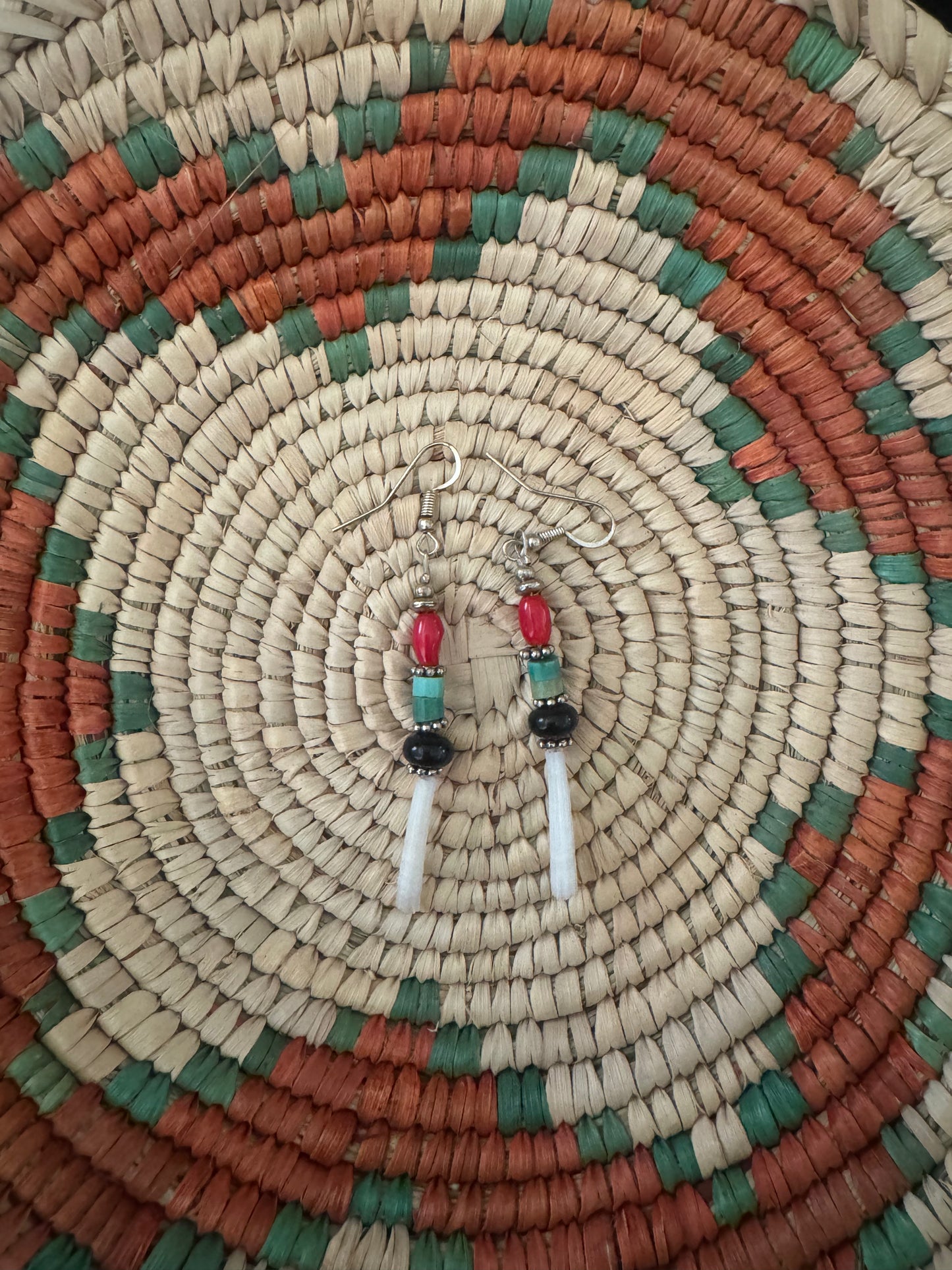 Multi Stone Earrings