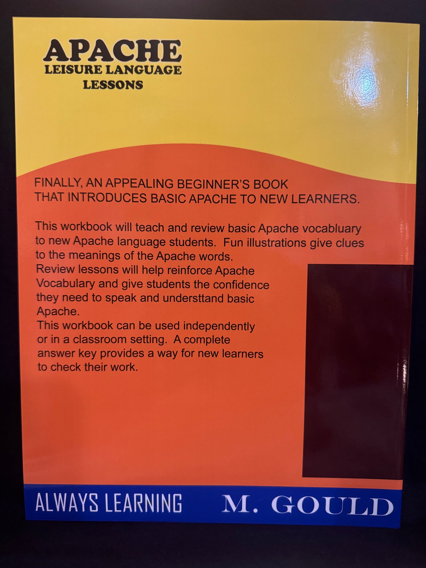 Apache Language Lesson Books