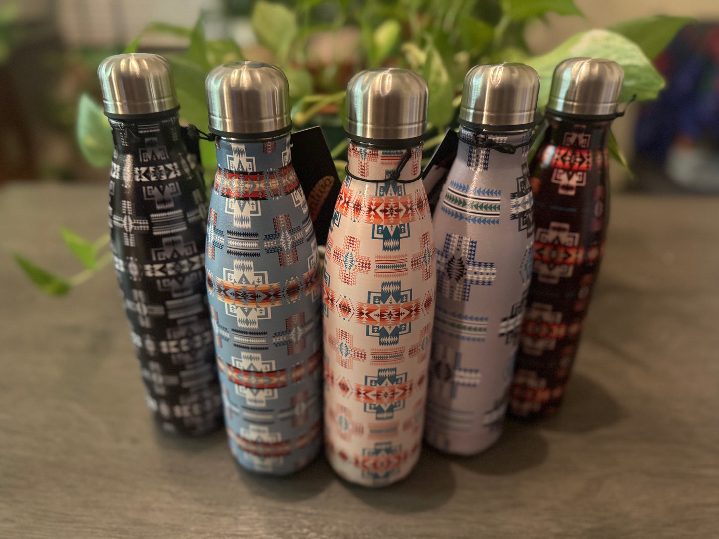 Water Bottle- Native Print