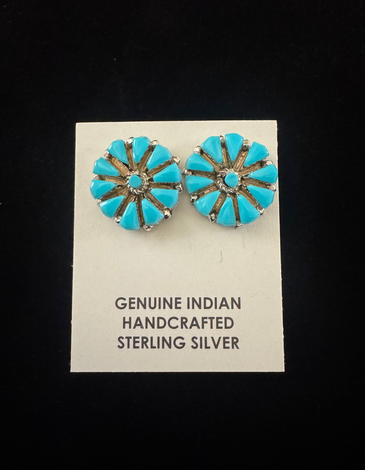 Circle Stud Earrings