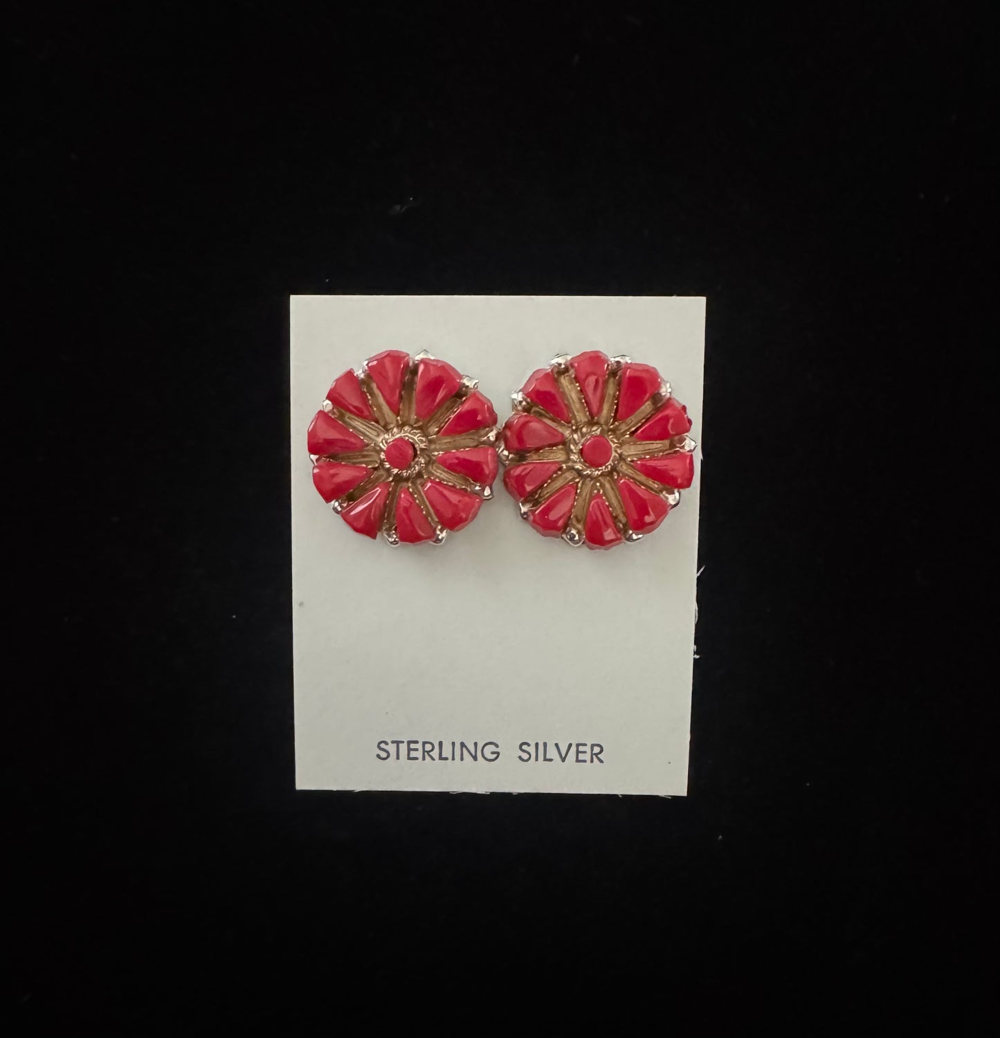 Circle Stud Earrings