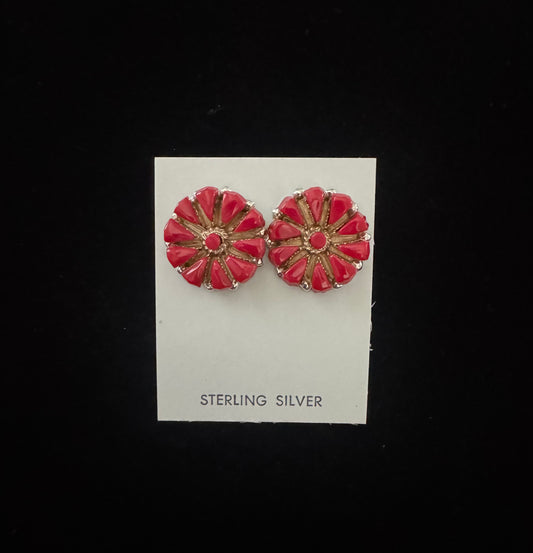 Circle Stud Earrings