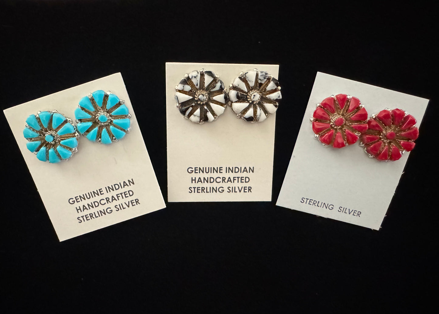 Circle Stud Earrings