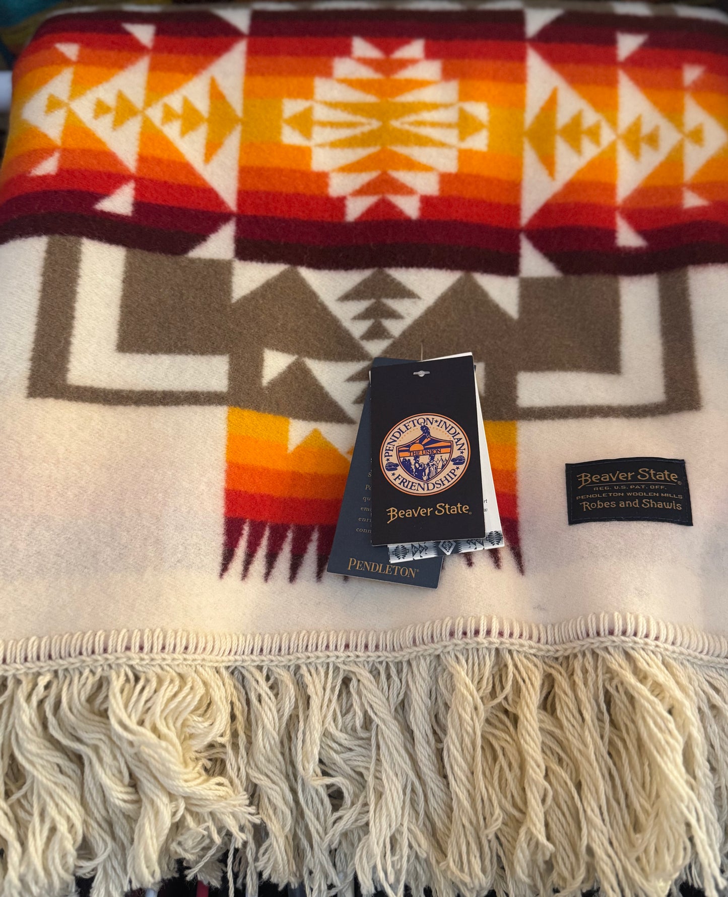 Pendleton Blanket- Shawl