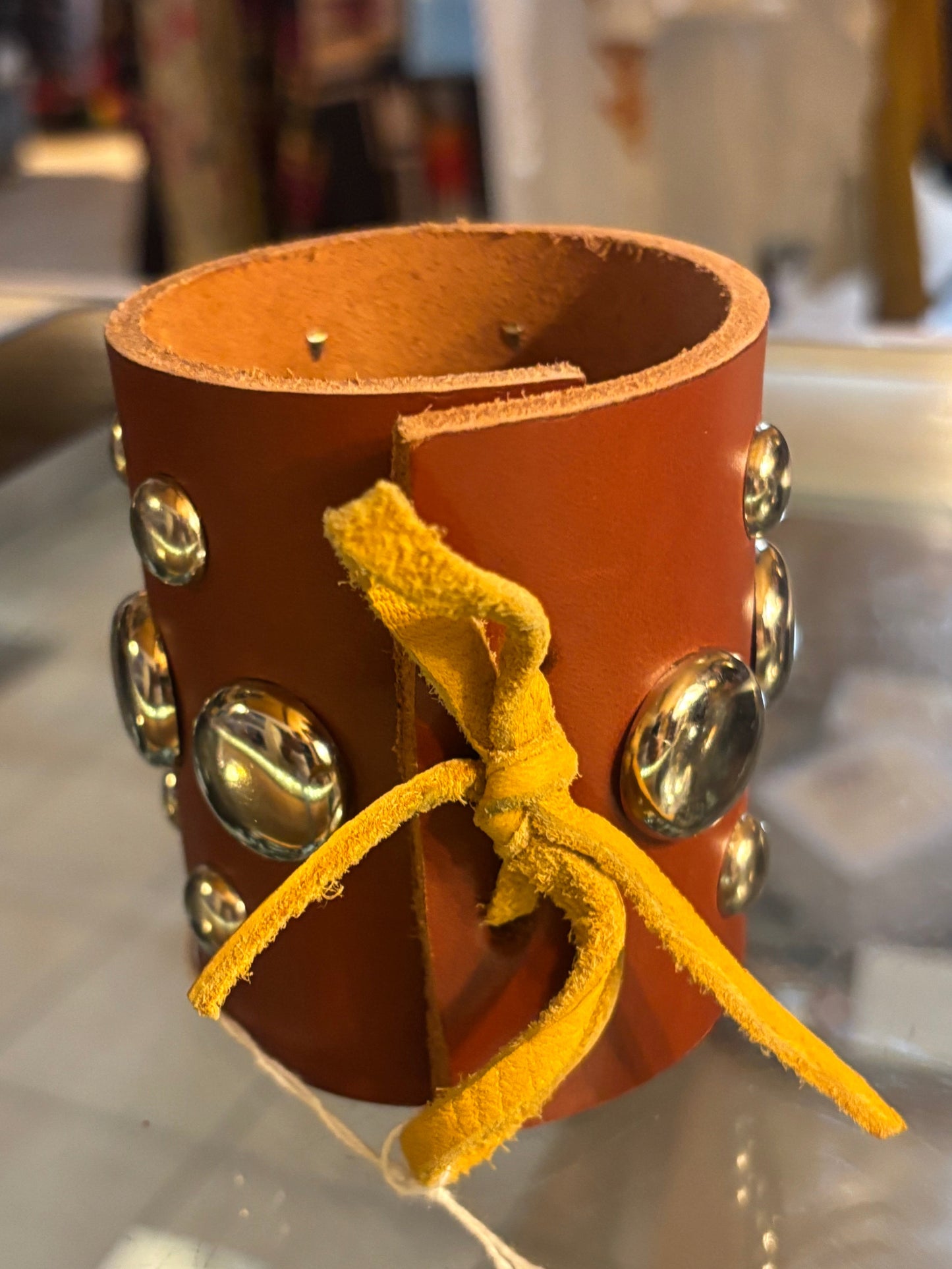 Leather Cuff Bracelet