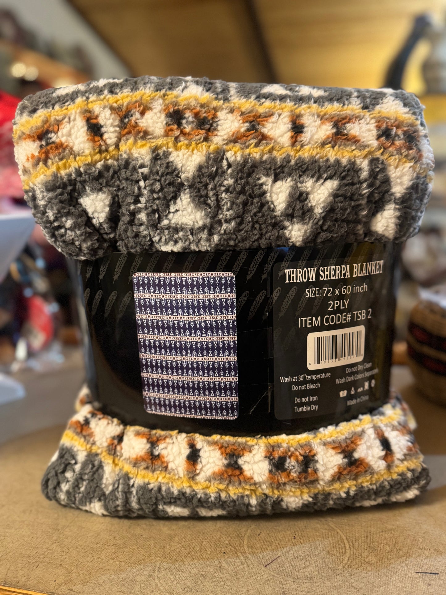 Throw Sherpa Blanket