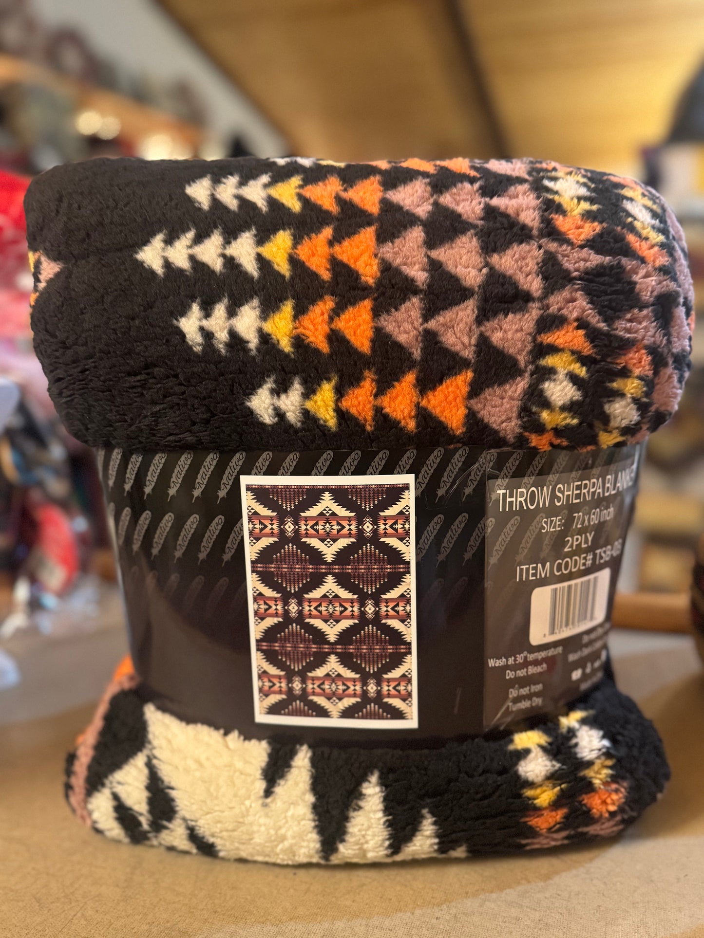 Throw Sherpa Blanket
