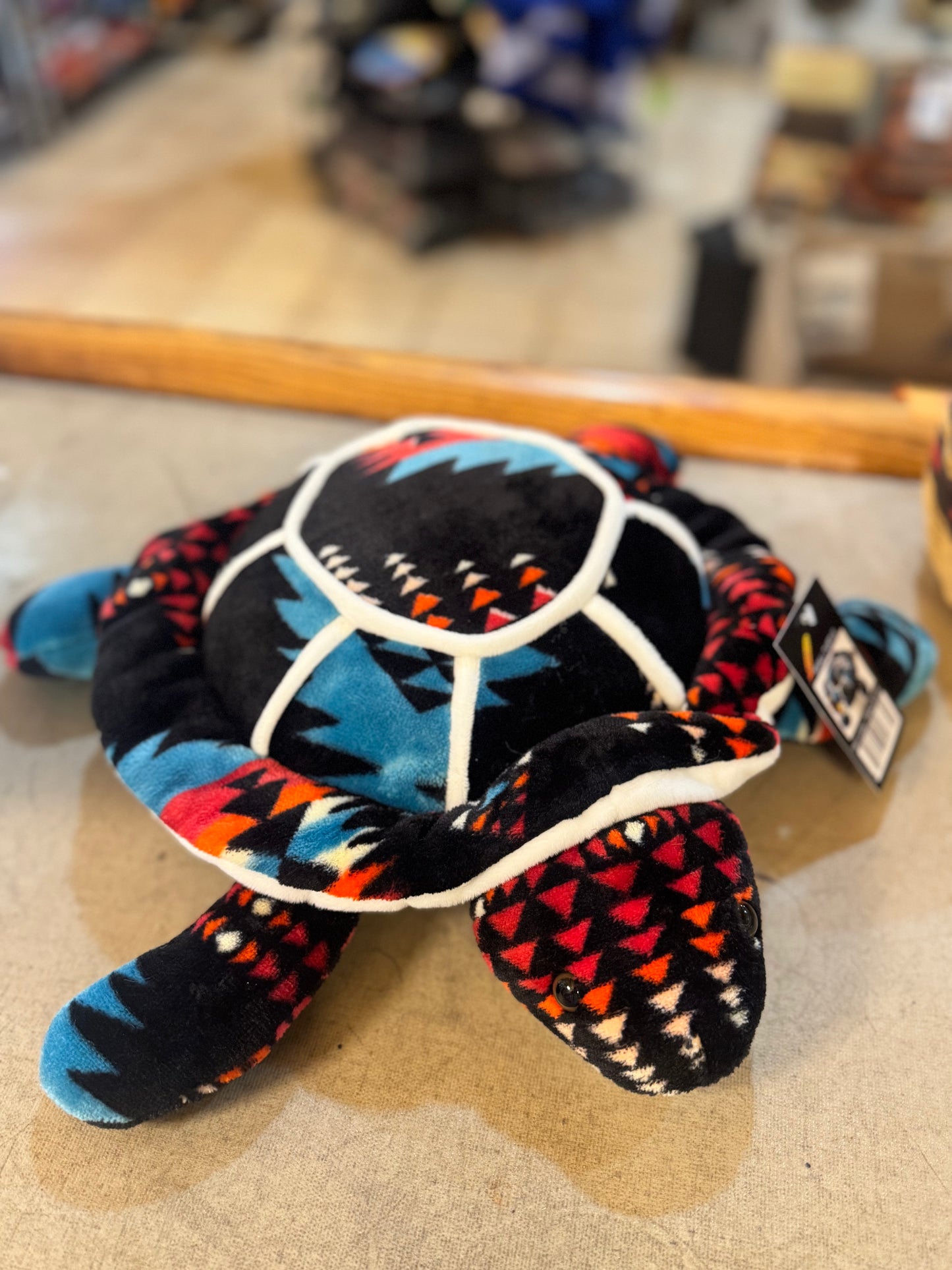 Native American Pattern Stuffed Animal – 14 Inch Soft Plush Toy