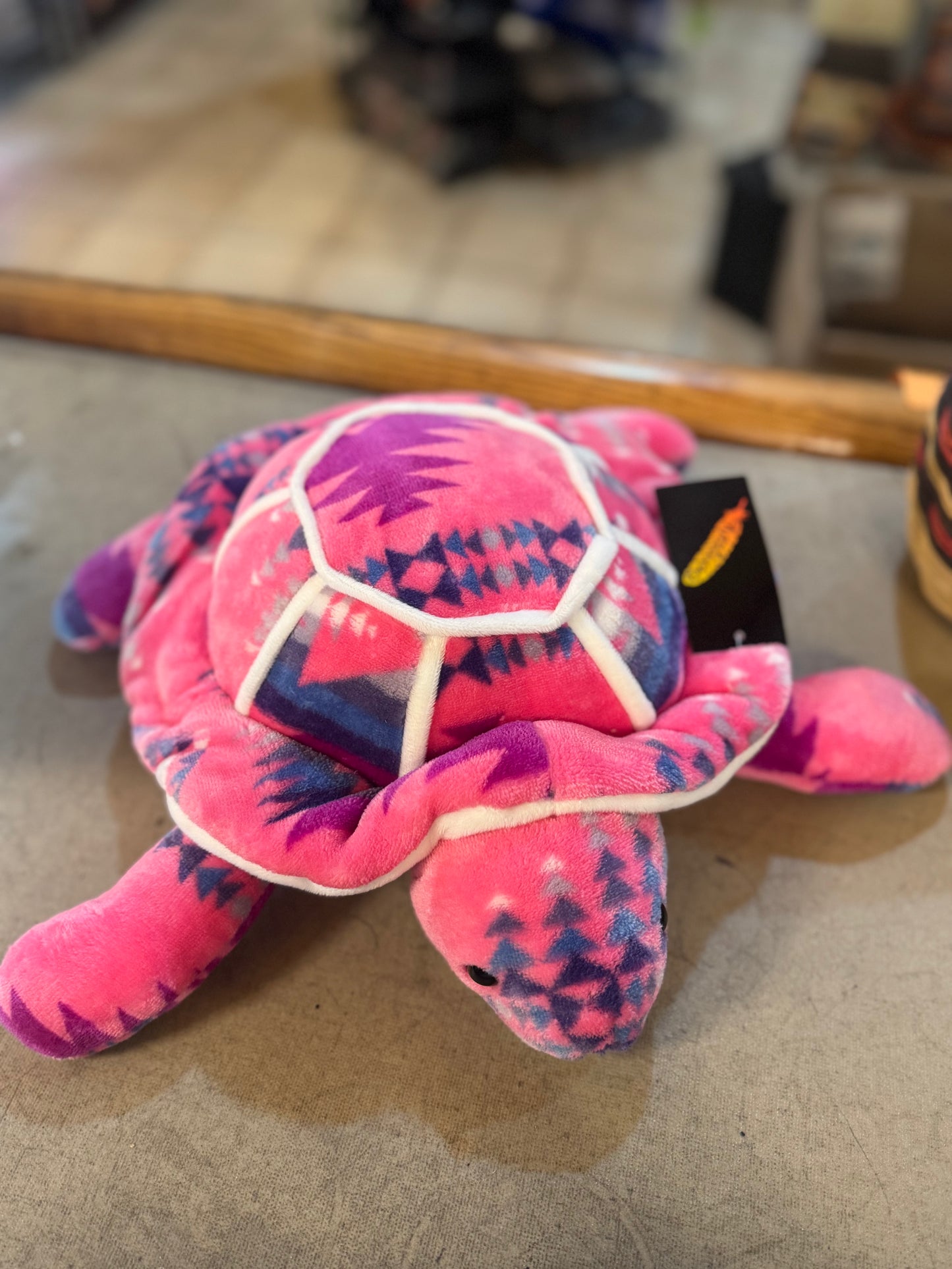 Native American Pattern Stuffed Animal – 14 Inch Soft Plush Toy