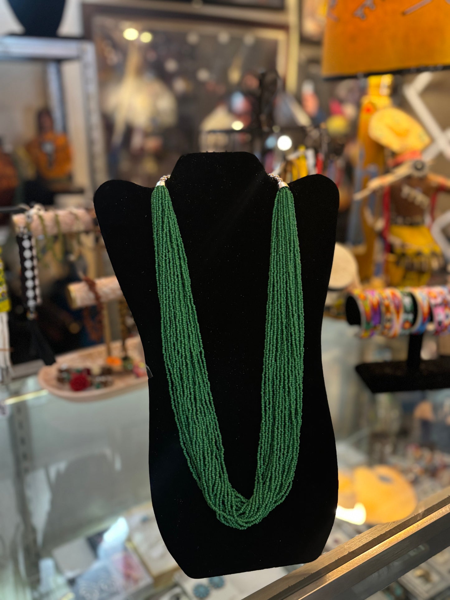 Multi Strand Bead Necklace