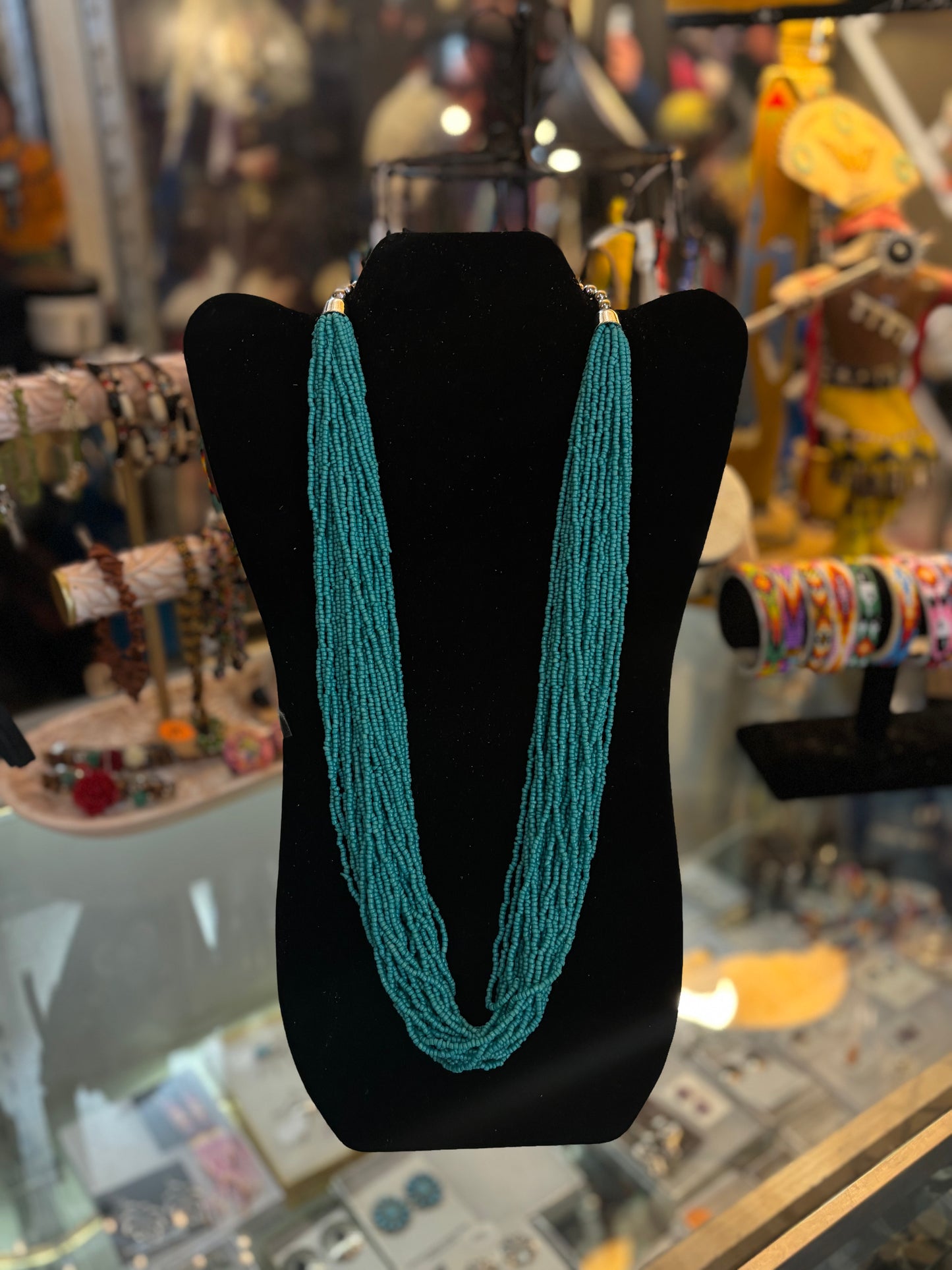 Multi Strand Bead Necklace